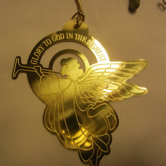 VTG SET OF 6 ANGEL ORNAMENTS, 60'S TO 80'S ERA - Picture 6 of 6